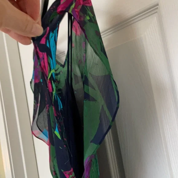 🌸 New! Express Tropical Dress - Picture 2 of 15